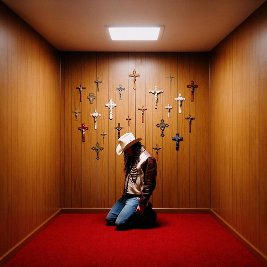 the album cover for Brandon Lake - King Of Hearts [Colored Vinyl] (Gate) (Gol) (Ofv) (Red)