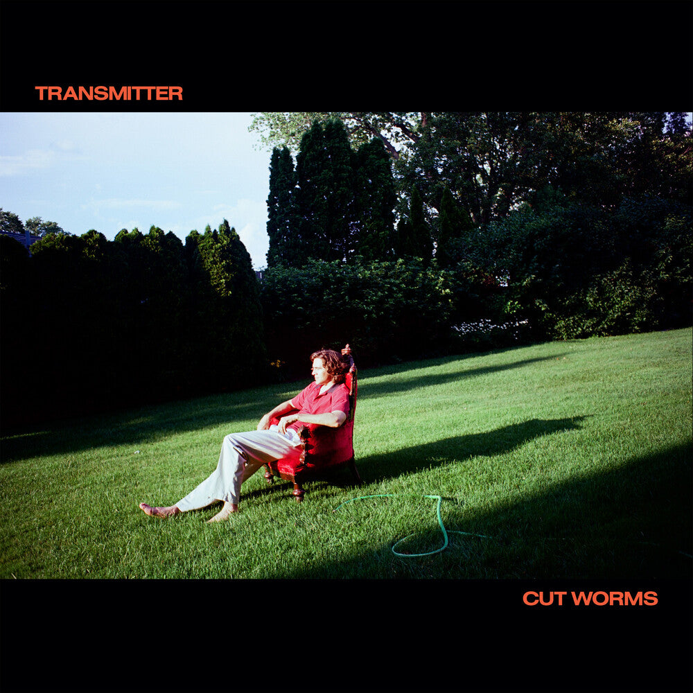 the album cover for Cut Worms - Transmitter [Clear Red]