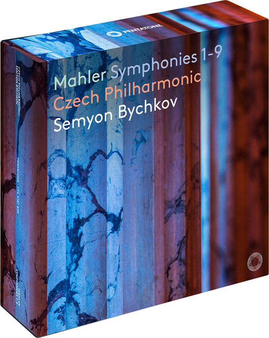 the album cover for Czech Philharmonic - Gustav Mahler: Syms 1-9