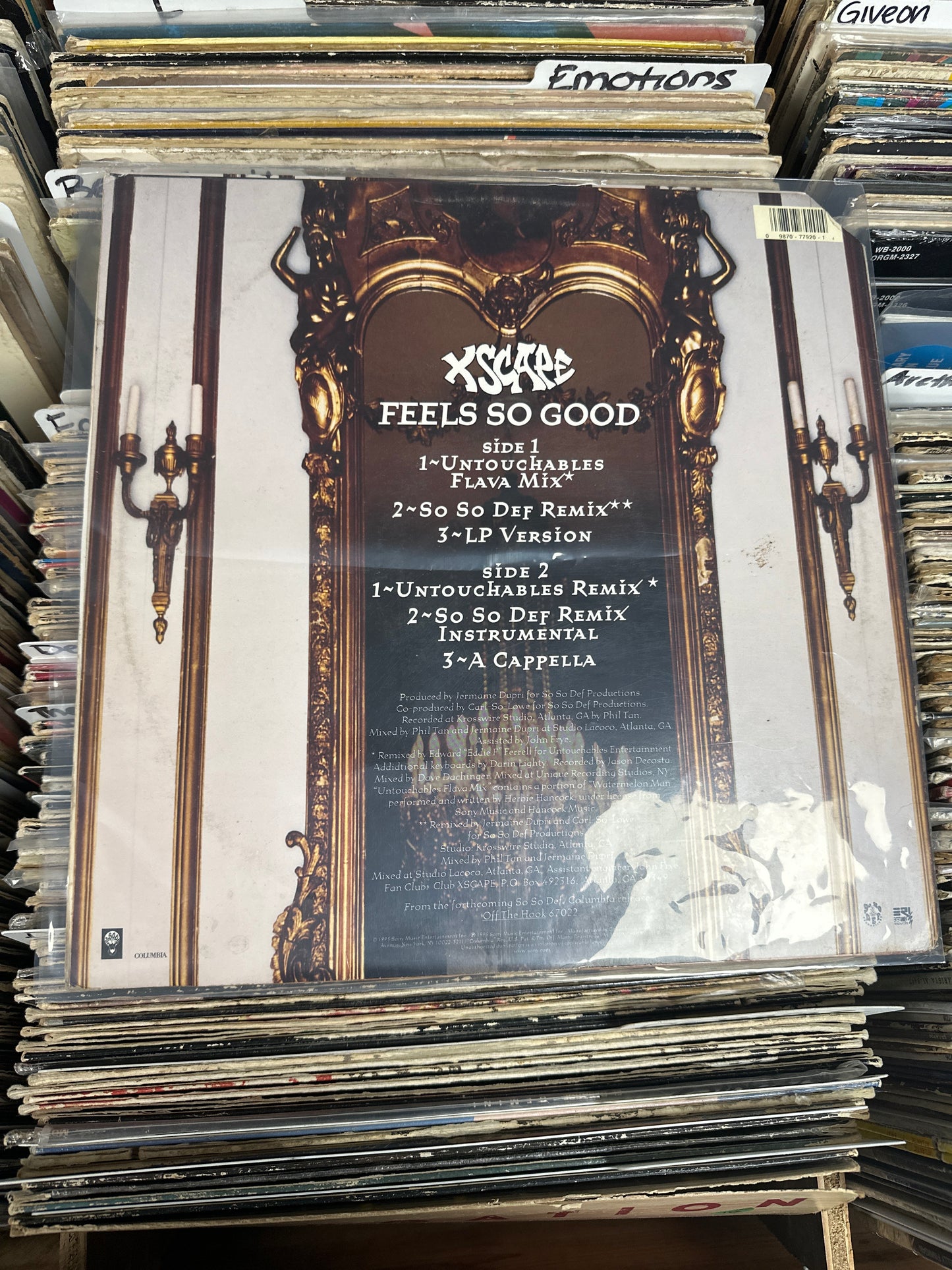 Xscape ‎– Feels So Good 12" Vinyl LP VG+/VG+