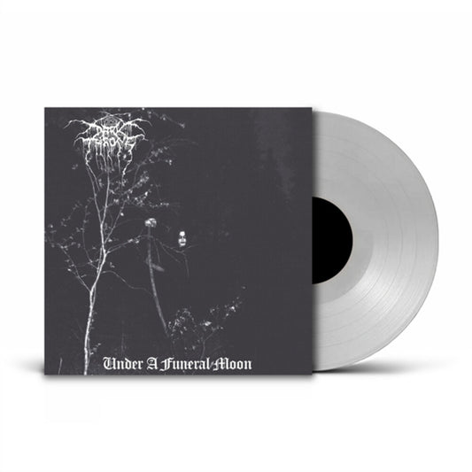 the album cover for Darkthrone - Under A Funeral Moon [Clear - UK]