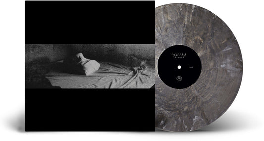 the album cover for Whirr - Around [Black Ice Marbled]