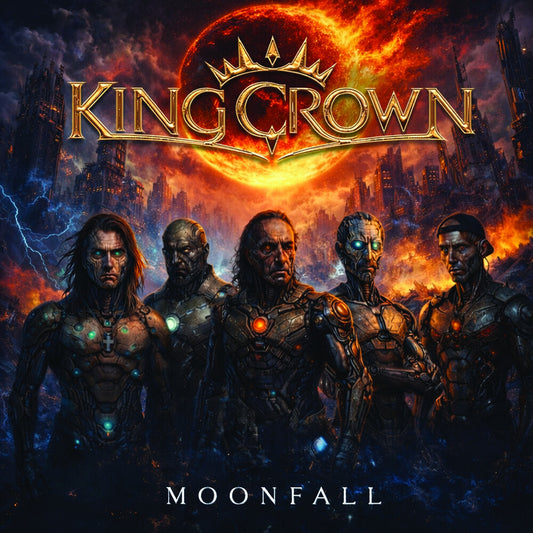 the album cover for Kingcrown - Moonfall
