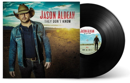 the album cover for Jason Aldean - They Don't Know