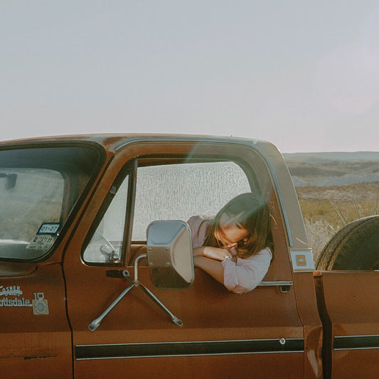 the album cover for Jess Williamson - Mile South Of Heaven