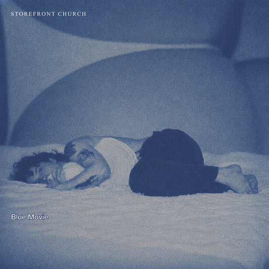 the album cover for Storefront Church - Blue Movie (Blue) [Colored Vinyl] [Limited Edition]