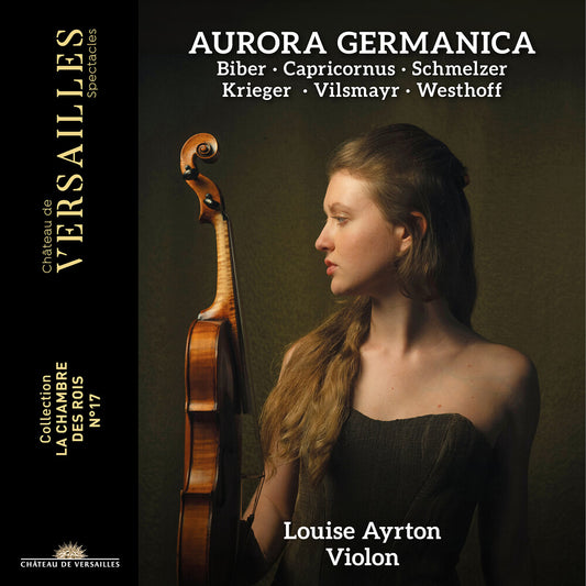 the album cover for Louise Ayrton - Aurora Germanica