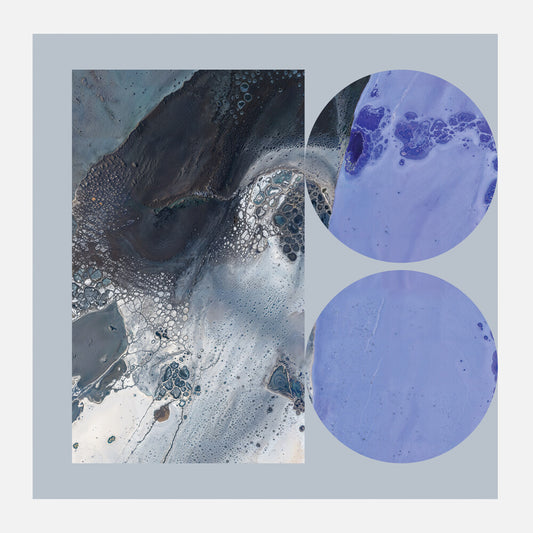 the album cover for Lusine - Melting Days [Blue Marble]