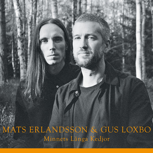 the album cover for Mats Erlandsson  / Loxbo,Gus - Minnets Langa Kedjor