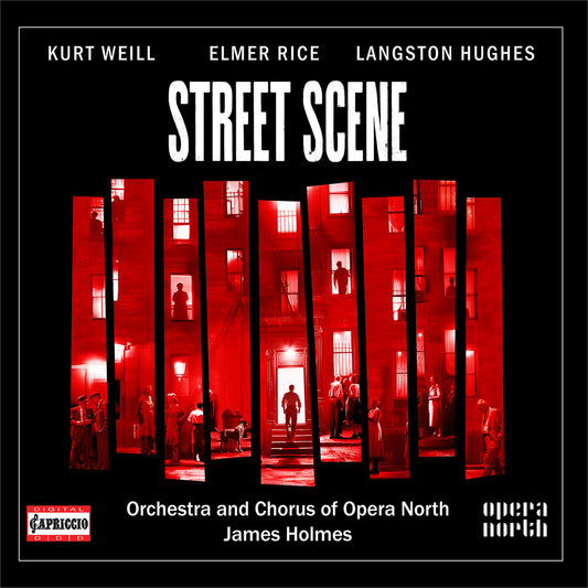 the album cover for Orchestra Of Opera North - Kurt Weill: Street Scene