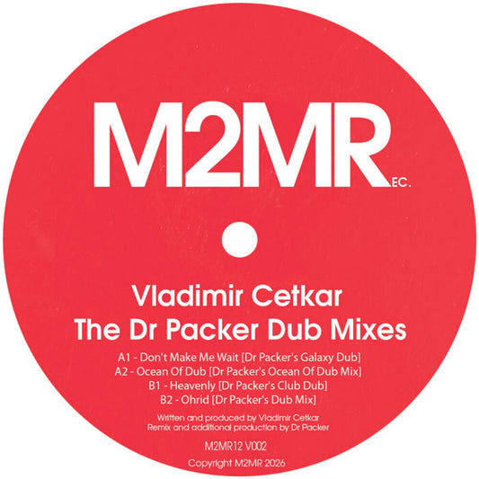 the album cover for Vladimir Cetkar - Dr Packer Dub Mixes