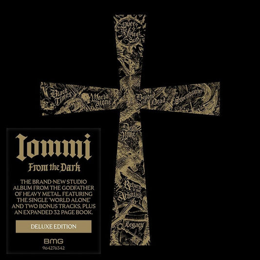the album cover for Tony Iommi - From The Dark [Deluxe CD Mediabook with Bonus Tracks]