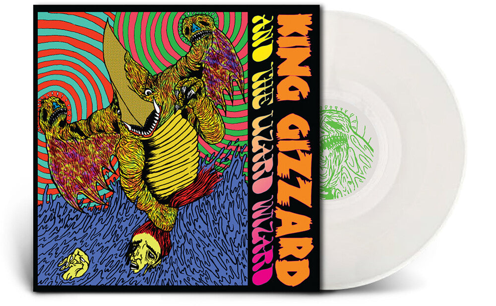 the album cover for King Gizzard & The Lizard Wizard - Willoughby's Beach (Ep) (Injection Molded Pet)