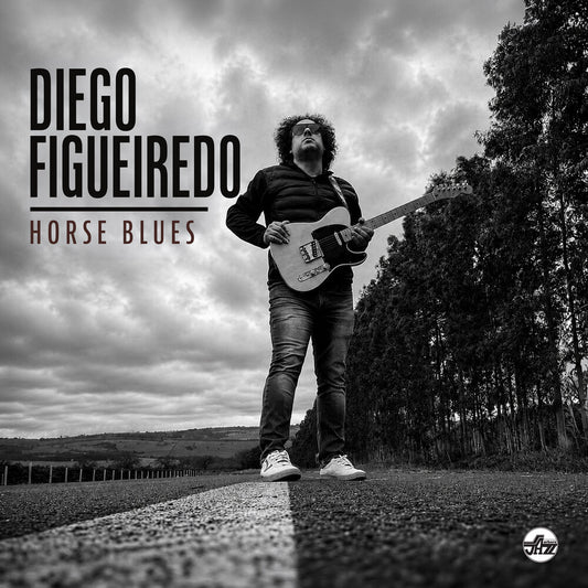 the album cover for Diego Figueiredo - Horse Blues