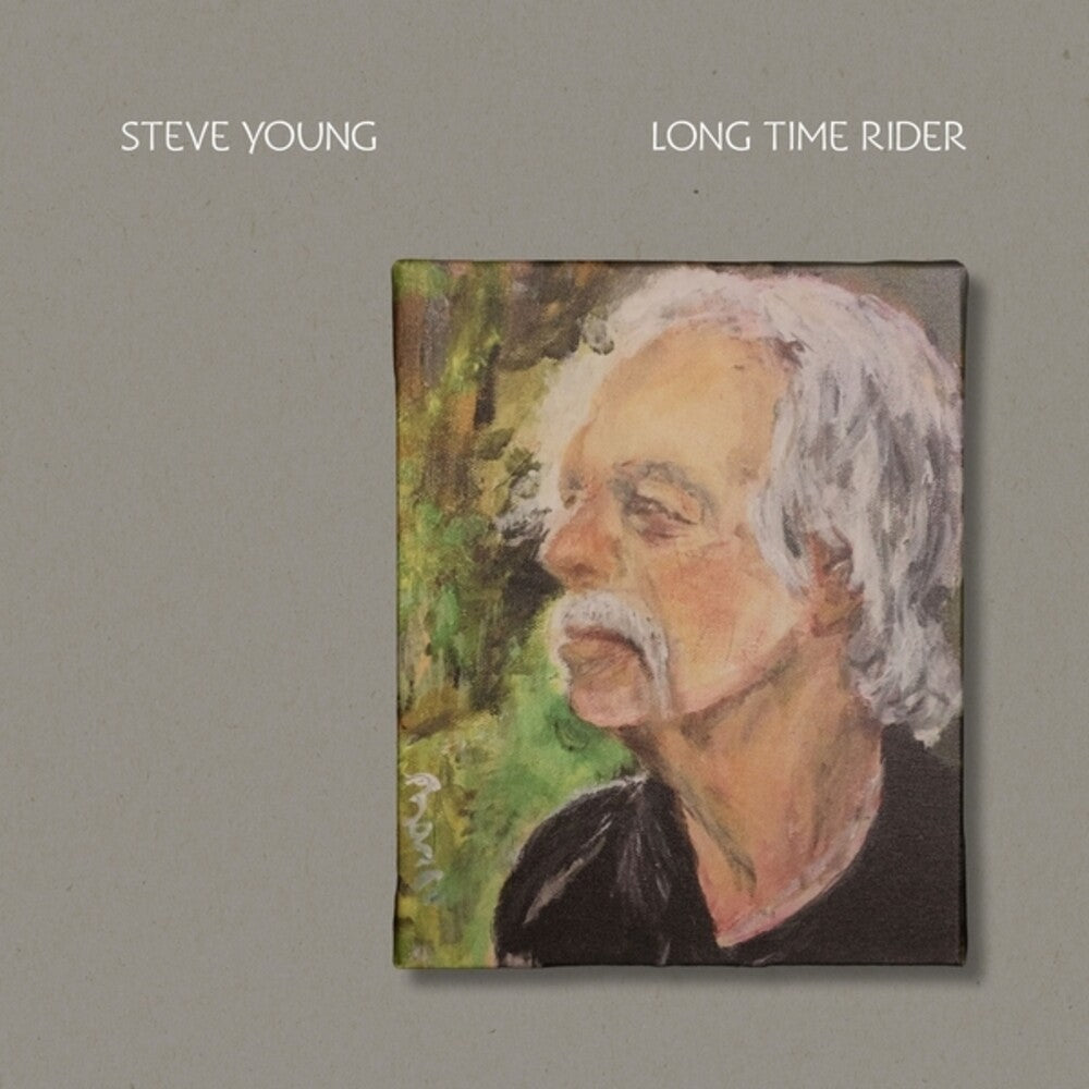 the album cover for Steve Young - Long Time Rider (Aus)