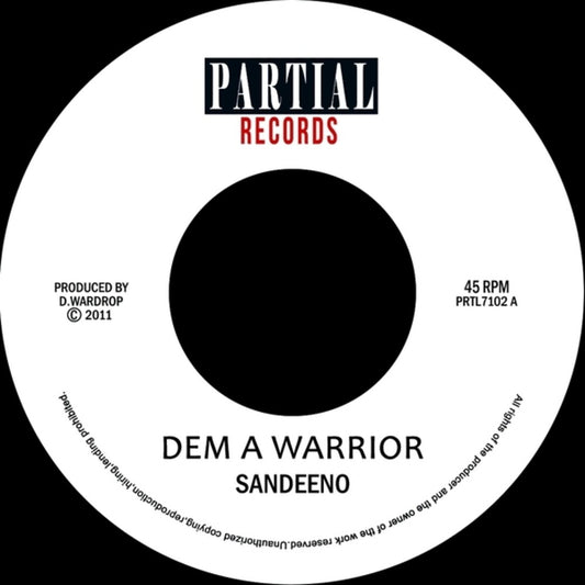 the album cover for Sandeeno - Dem a Warrior