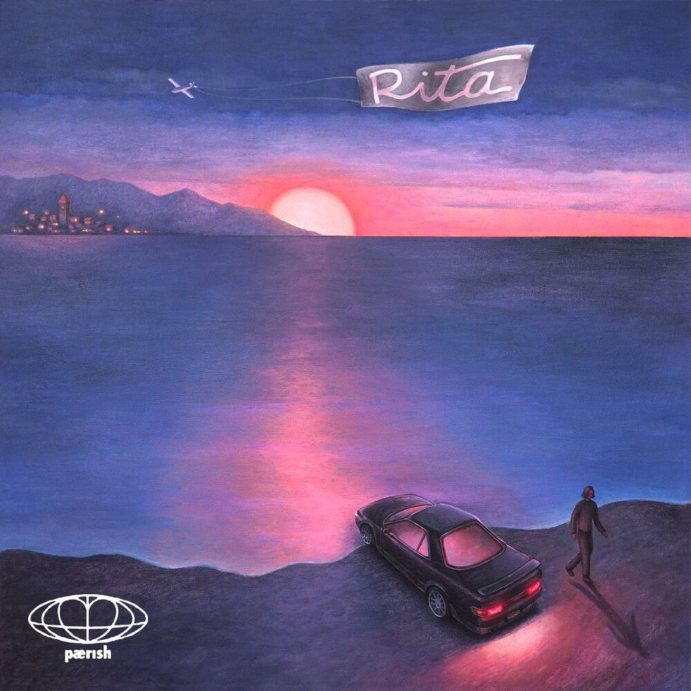 the album cover for Paerish - Rita - Clear W/ Pink & Blue Swirl Vinyl (Blue)