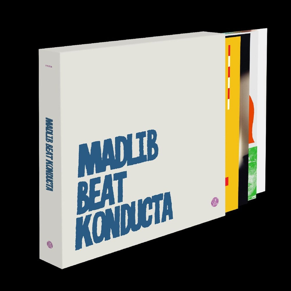 the album cover for Madlib - Beat Konducta Box Set