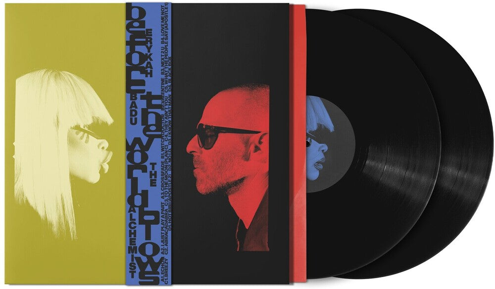 the album cover for Erykah Badu & The Alchemist - Before The World Blows: The Abi and Alan Experiment