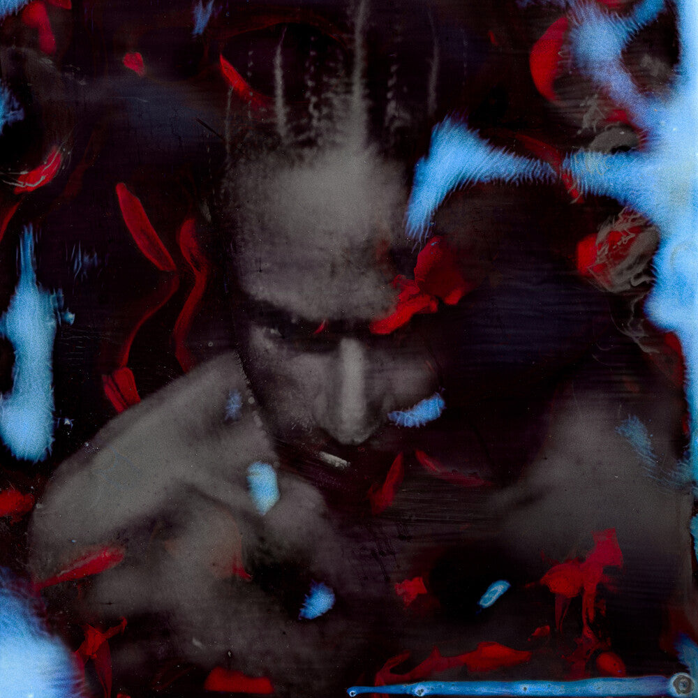 the album cover for Dawuna - Love's Arp [Marbled Red]
