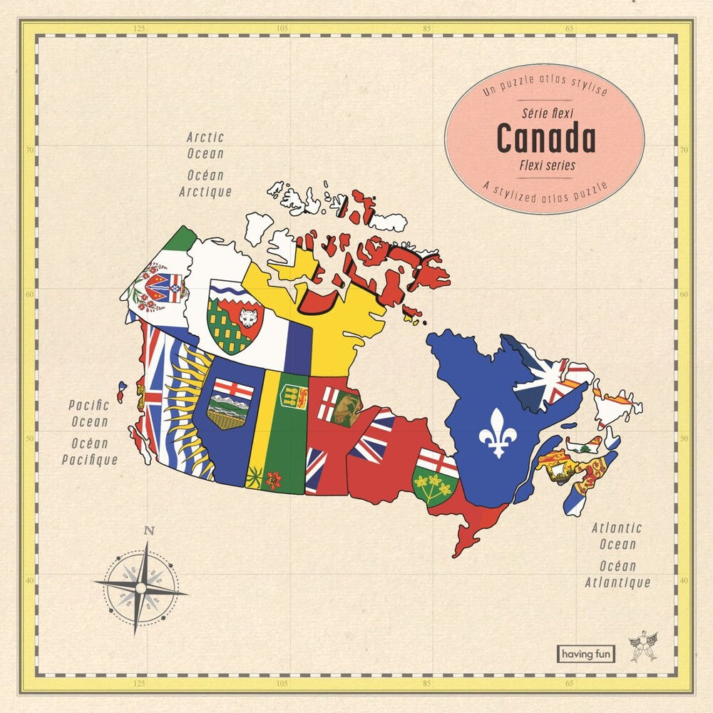 the album cover for Map Of Canada Puzzle Series - Box Set (Box)