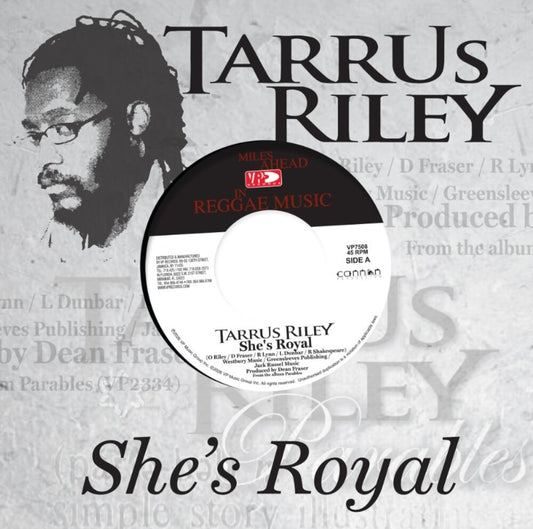 the album cover for Tarrus Riley - She's Royal
