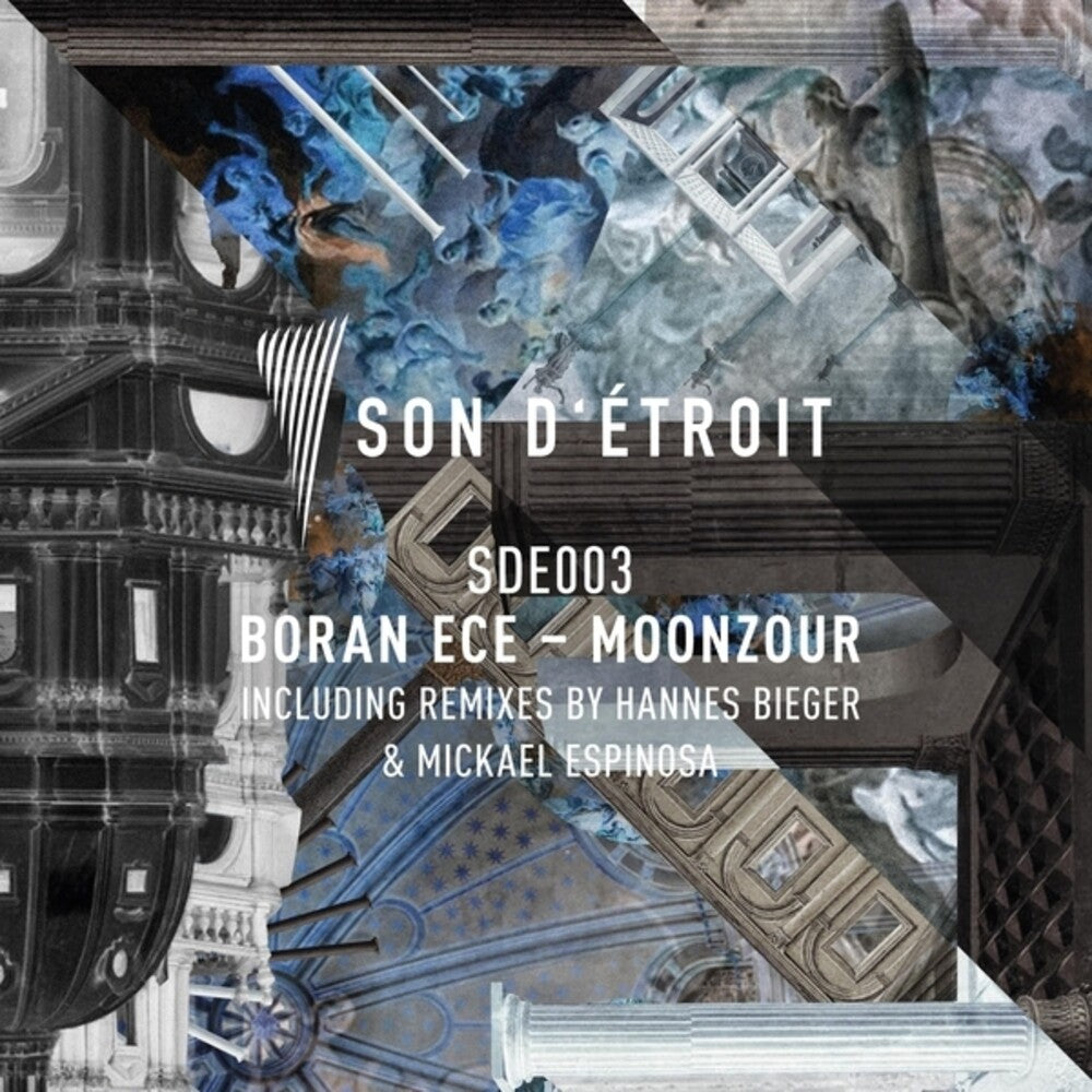 the album cover for Boran Ece - Moonzour (Ep)
