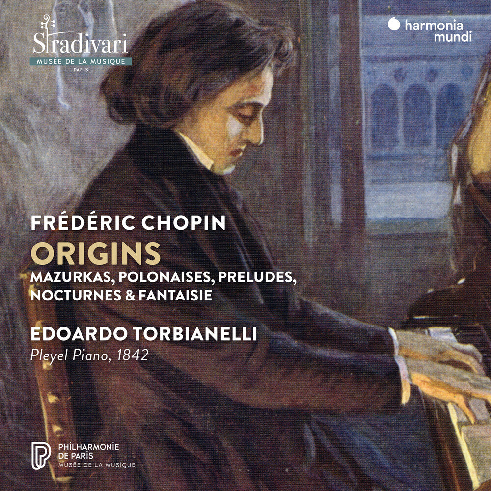 the album cover for Edoardo Torbianelli - Chopin: Origins