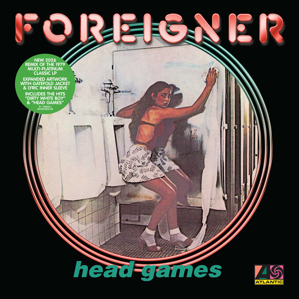the album cover for Foreigner - Head Games (Ofgv) (Rmx)