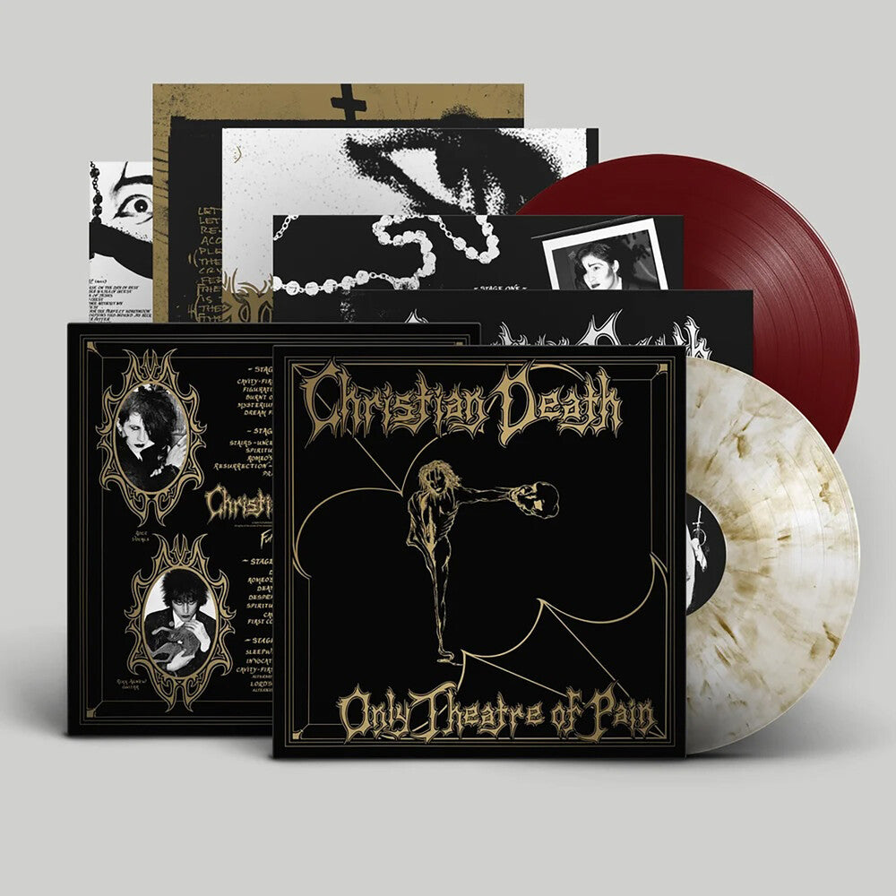 the album cover for Christian Death - Only Theatre Of Pain [Indie Exclusive] [Colored Vinyl] [Limited Edition] (Post)