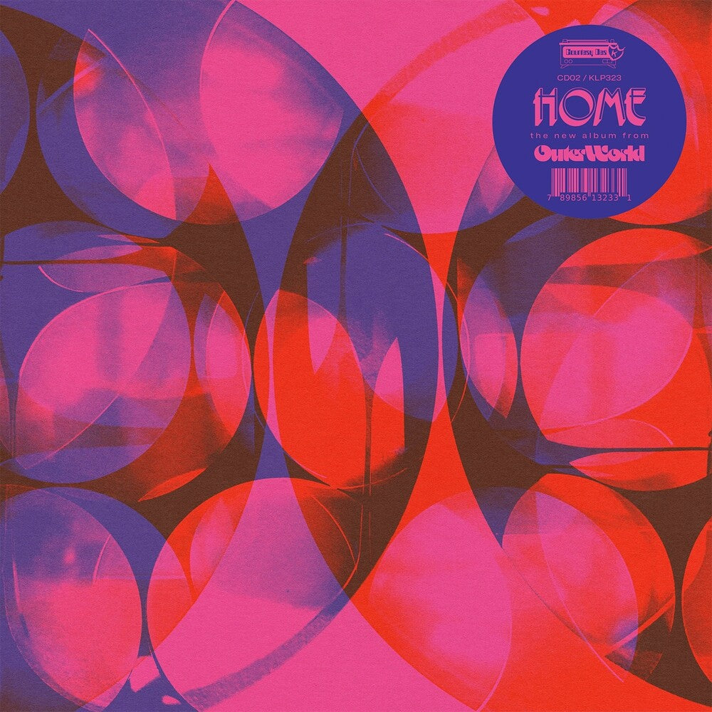 the album cover for Outer World - Home