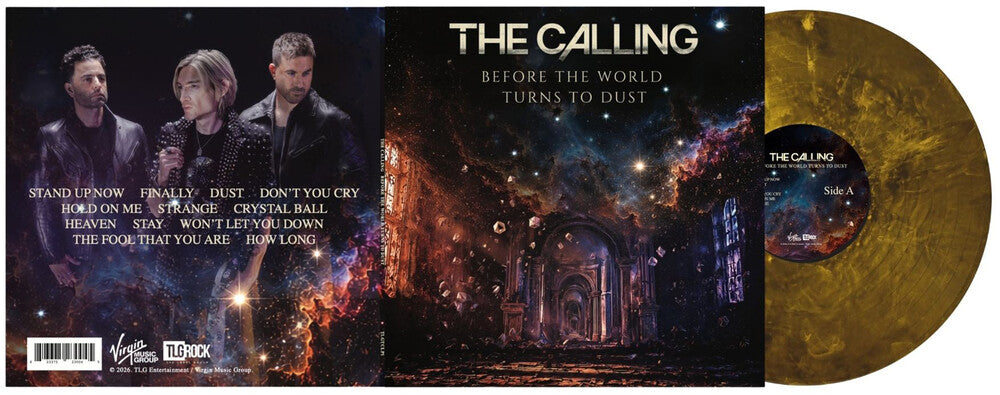 the album cover for Calling - Before The World Turns To Dust [Gold Dust Swirl]