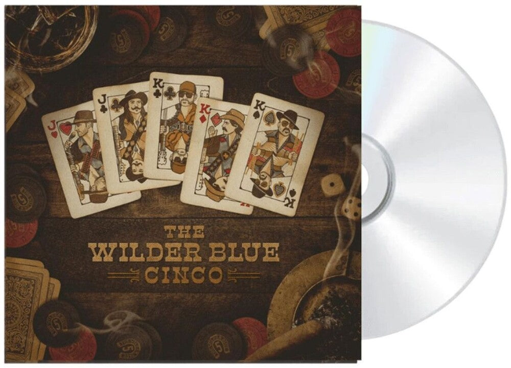 the album cover for Wilder Blue - Cinco [Digipak]