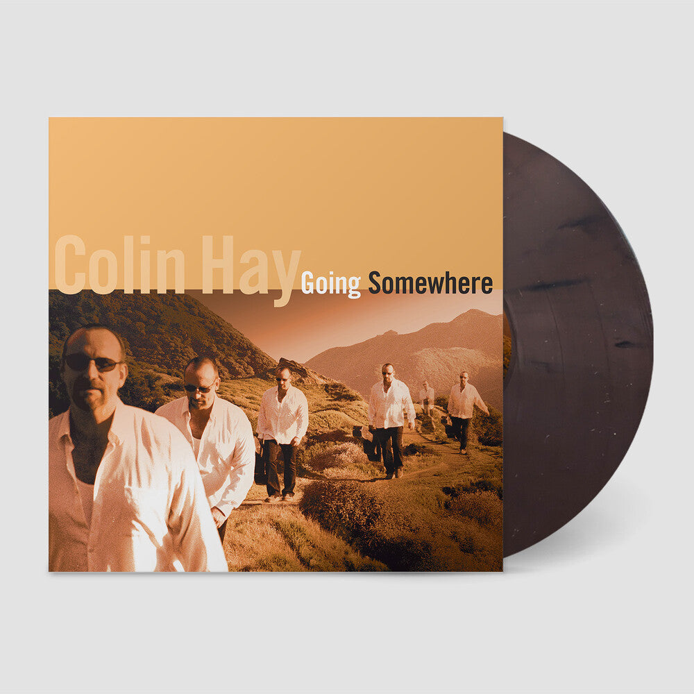 the album cover for Colin Hay - Going Somewhere (Brwn) [Colored Vinyl] [Limited Edition] (Ofgv)