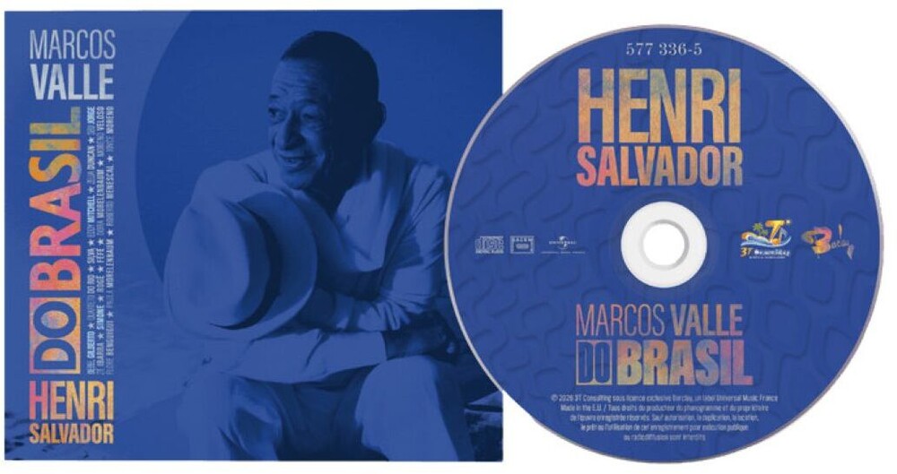 the album cover for Henri Salvador - Henri Salvador Do Brasil [Digipak]