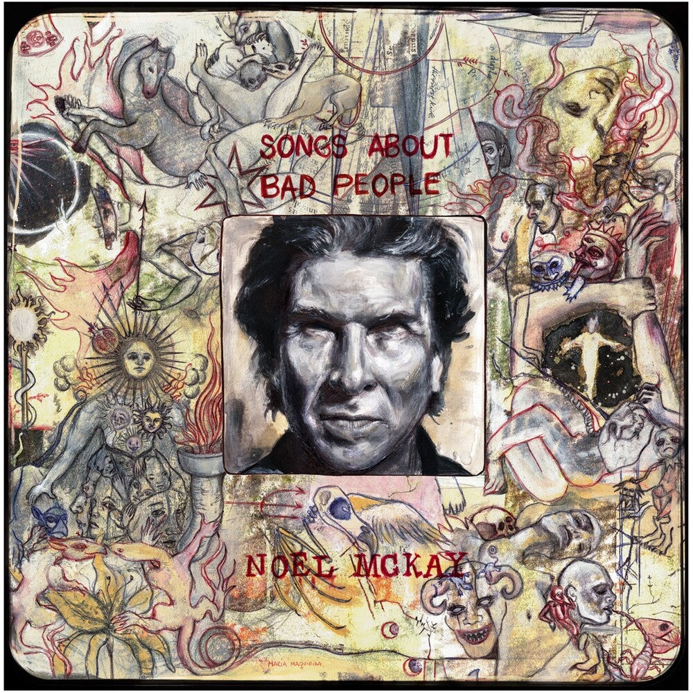 the album cover for Noel Mckay - Songs About Bad People