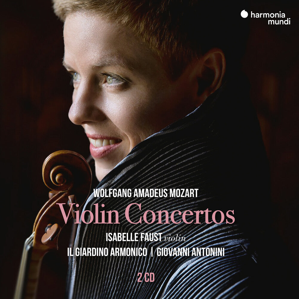 the album cover for Il Giardino Armonico - Mozart: Violin Concertos Nos. 1-5 2 Rondos