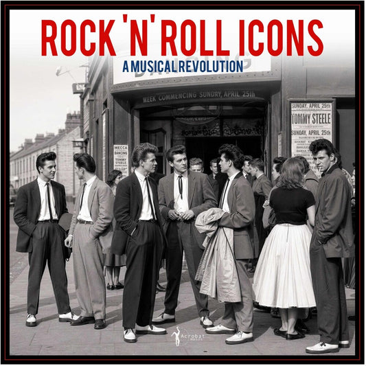 the album cover for Rock 'n' Roll Icons: A Musical Revolution / Var - Rock 'n' Roll Icons: A Musical Revolution / Var