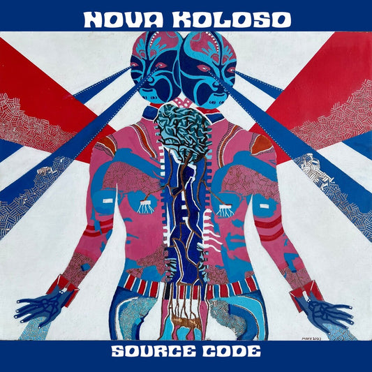 the album cover for Nova Koloso - Source Code