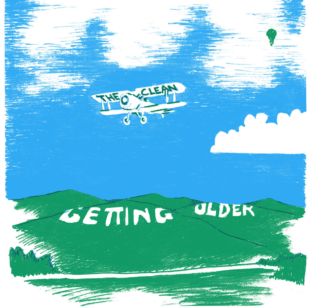 the album cover for Clean - Getting Older B/W Scrap Music & Whatever I Do Is