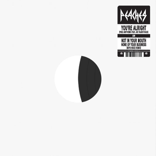 the album cover for Peaches - Peaches Remix 12 - Pixel Grip B/W Boys Noize [Limited Edition]