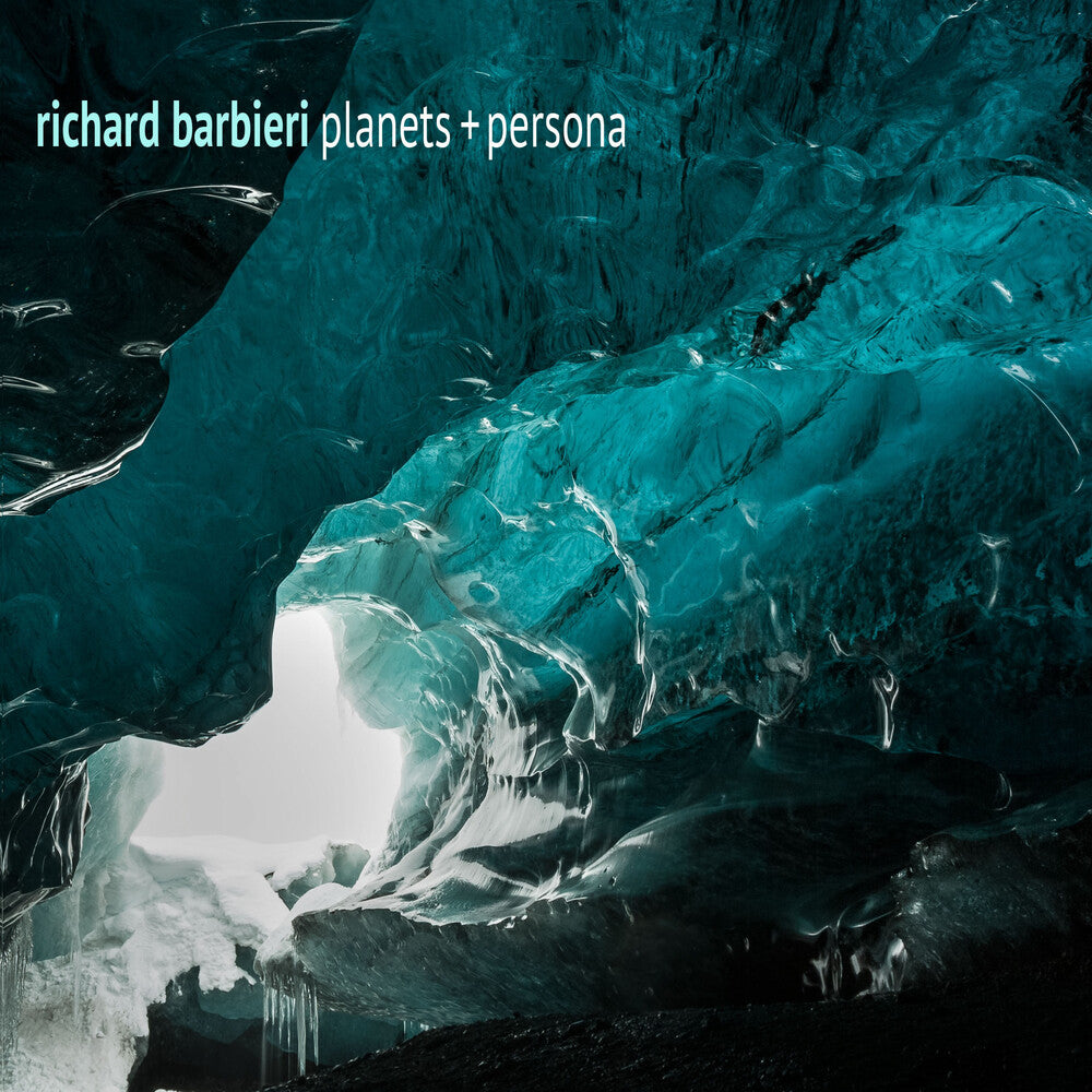 the album cover for Richard Barbieri - Planets + Persona
