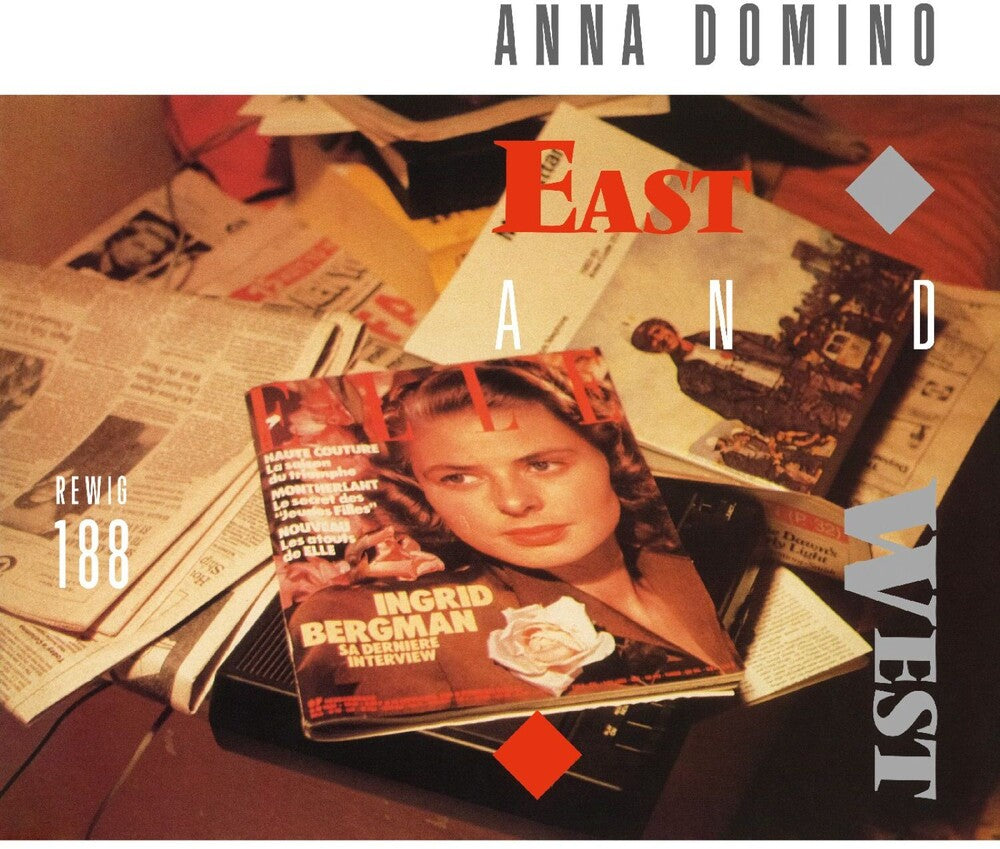 the album cover for Anna Domino - East & West Singles [Download Included]