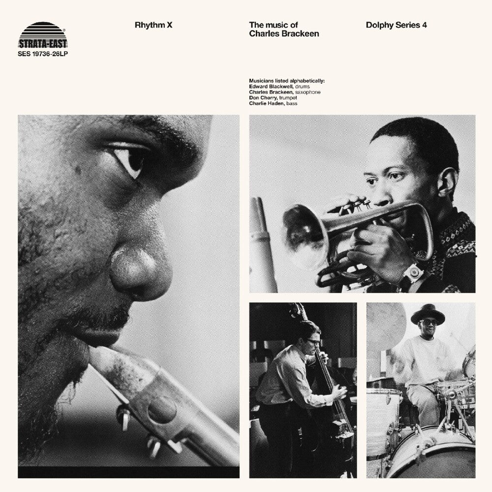 the album cover for Charles Brackeen - Rhythm X