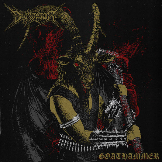 the album cover for Devastator - Goathammer [Digipak]
