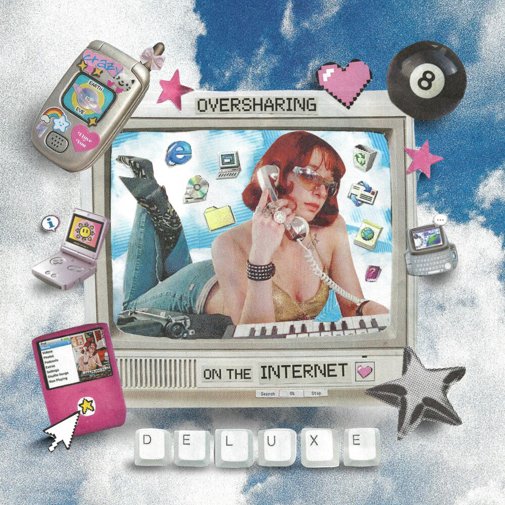 the album cover for Earth To Eve - Oversharing On The Internet
