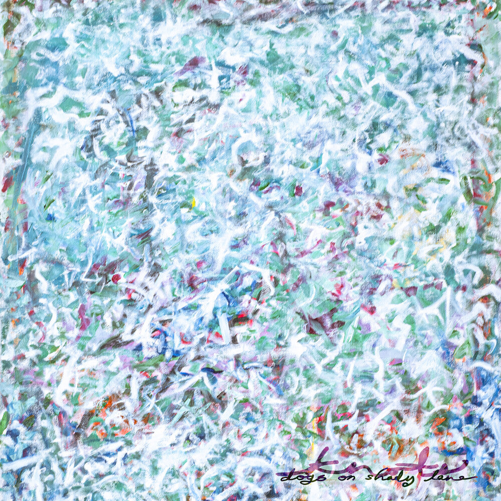 the album cover for Dogs on Shady Lane - Knots (Blue) [Colored Vinyl]