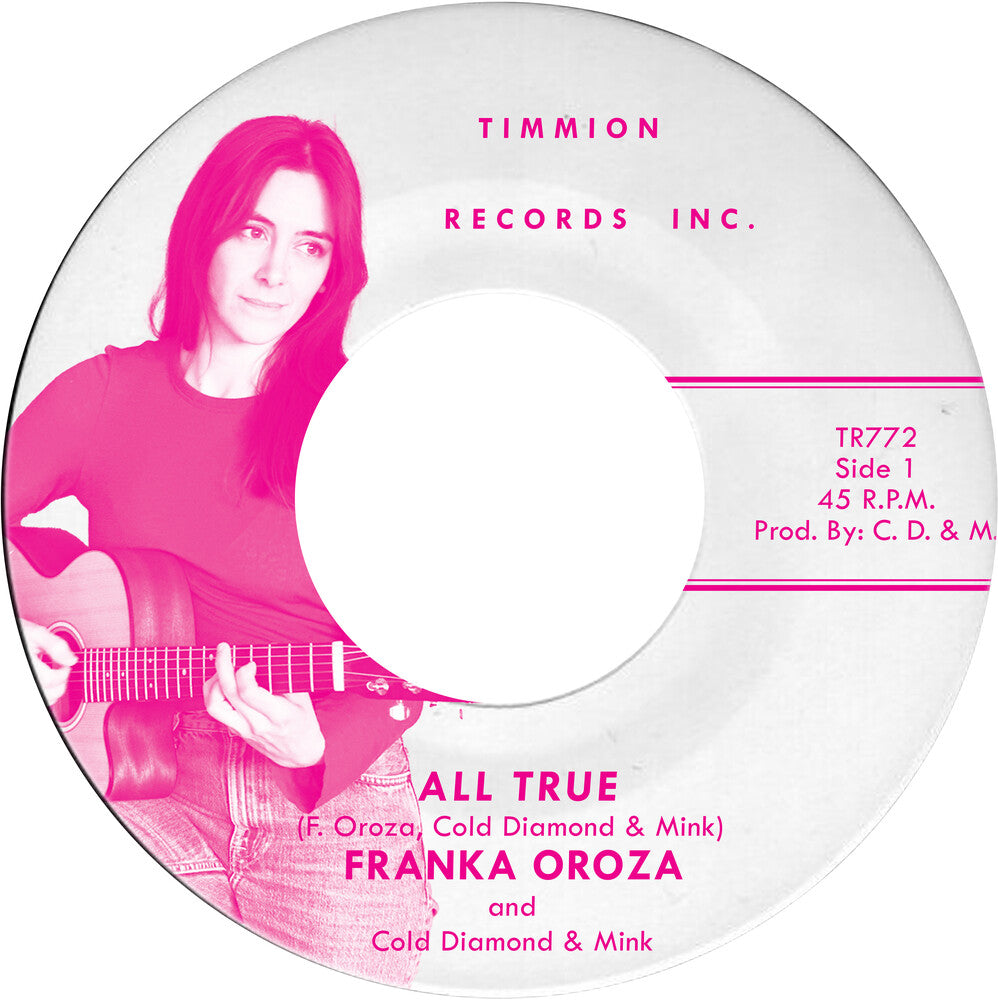 the album cover for Franka Oroza - All True