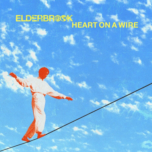 the album cover for Elderbrook - Heart On A Wire [Digipak]