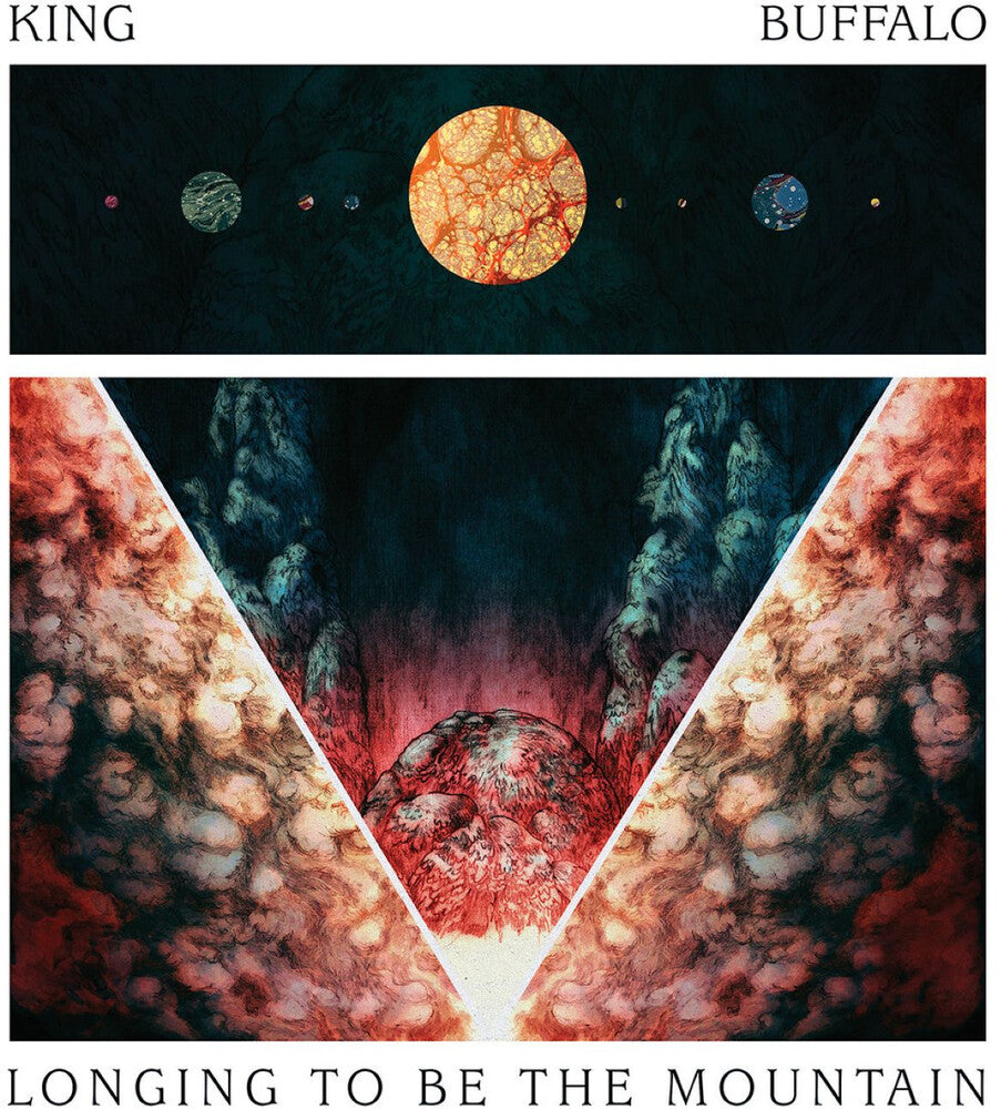 the album cover for King Buffalo - Longing To Be The Mountain